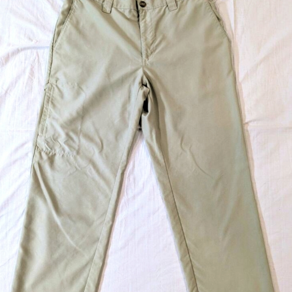 Columbia Tan Chinos Classic Straight-Leg